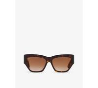 Cartier Womens Brown Ct0435s Cat-eye Acetate Sunglasses