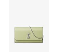 Cartier Womens C De Cartier Leather Wallet-On-Chain Yellow 1 Size