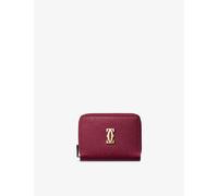 Cartier Womens C De Cartier Leather Wallet Red 1 Size
