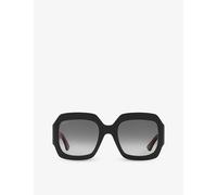 Cartier Woman Sunglass CT0434S - Frame color: Black, Lens color: Grey
