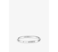 Cartier Womens Cartier Love Medium 18ct White-Gold Bracelet White Gold 16cm