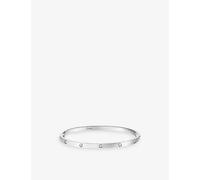 Cartier Womens Cartier Love Small 18ct White-Gold and 0.21ct Diamond Bracelet White Gold 19cm