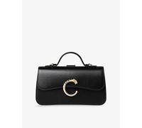 Cartier Womens Cartier Panthère C Nano Leather Top-Handle Bag Black 1 Size