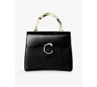 Cartier Womens Cartier Panthère C Small Leather Top-Handle Bag Black 1 Size