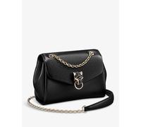 Cartier Womens Panthère De Cartier Chain Mini Leather Cross-Body Bag Black 1 Size