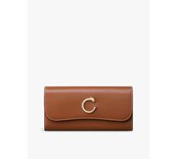 Cartier Womens Panthère De Cartier International Leather Wallet Caramel 1 Size