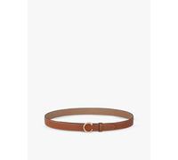 Cartier Womens Panthère De Cartier Large Leather Belt Caramel 1 Size