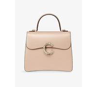 Cartier Womens Panthère De Cartier Leather Cross-Body Bag Beige 1 Size