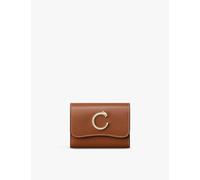 Cartier Womens Panthère De Cartier Mini Leather Wallet Caramel 1 Size