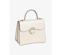 Cartier Womens Panthère De Cartier Small Leather Top-Handle Bag Salt White 1 Size