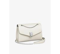 Cartier Womens Panthère Graphique De Cartier Small Leather Cross-Body Bag Salt White 1 Size