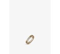 Cartier Womens Rose Vendome Louis 18ct White-gold, Yellow-gold and Rose-gold Wedding Ring 50mm