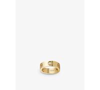 Cartier Womens Yellow Gold Love 18ct and 3 Brilliant-cut Diamond Ring 64mm