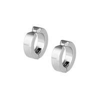 Cartilage Earring Men, Silver Earrings Women Ear Cuff Small 9X4mm for Valentines Day Jewelry Modern