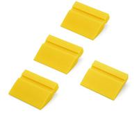 CARTINTS 2Inch Water Glass Wiper Water Blade Rubber Mini Squeegee Window Squeegee Side Mirror Squeegee for Household, Car Glass Cleaning - 4Pack