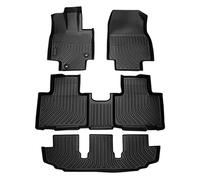 Cartist Custom Fit for Floor Mats Toyota Highlander 2020 2021 2022 2023 2024 (NOT for Hybrid) 7 Seats with 2nd Row Bench or Bucket Seats w/Center Console All Weather Floor Liners 3 Row TPE