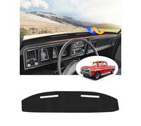 Cartist Dash Cover Compatible with Ford F100/F150/F250/F350/Bronco Pickup Truck 1973-1977 1978 1979 Accessories Dashboard Cover Mat Non-Slip Carpet Sunshield Glare UV Rays Protector