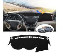 Cartist Dash Cover Compatible with Hyundai Sonata 2011 2012 2013 2014 Dashboard Cover Mat Non-Slip Carpet Sunshield Glare UV Rays Protector…