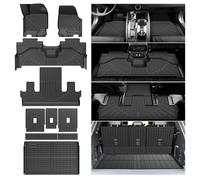 Cartist Ford Expedition max Floor Mats for 2025 2026 Expedition max (7 Seats) Accessories All-Weather Waterproof Car Floor Mats & Cargo Liner for Ford Expedition max 2025 2026