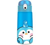 Cartomania Heat Bottle Chill & Refill, Penguin, Blue, 460ml, Steel