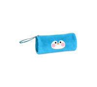 Cartomania Plushy Write Up Pencil Case School Stationery Pencil Case Penguin Blue Soft Furry for Kids Adults Gift