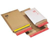 Carton Bag A4+ 235X340X35MM Adhesive PERM.