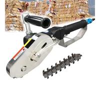 Carton Box Stripper Industrial Pneumatic Stripping Instrument Paper Edge Cutter Remover Waste Discharge Corrugated Cardboard Trimming Tool 2500 Rpm With Alloy Steel Chain(M Teeth+Doubleclaws