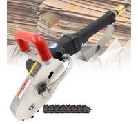 Carton Box Stripper Pneumatic Waste 6 Mm 5 Mm 8 Mm,For Wine And Leather Shoe,2500 R/Min Adjustment Air Pressure Industrial Waste Paper Cutting Tool,5Mm-Middletoothdoublejaw