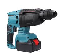 (Carton Box, US Plug) 4 Modes Electric Jack Hammer Multifunctional Demolition Brushless Charging Hammer Impact Drill Concrete BreakersTransform Functions