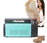 Carton Cutting Machine for DIY Cushioning and Corrugated Box Expansion, Efficiently Cuts A4 Paper, Cartons, and Cardboard Up to 10mm Thickness, Ideal for Packaging and Crafting