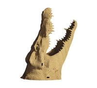 CARTONIC 3D Puzzle Set - Recycled Cardboard Crocodile Pattern - Fun and Engaging Activity for All Ages