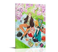 Cartoom Spy X Family Role Art Group Picture Poster Decorative Painting Canvas Wall Art Living Room Poster Bedroom Painting 16 x 24 Inch (40 x 60 cm)