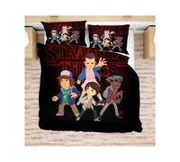 (Cartoon, 135*200cm) Stranger Things Season 3 Duvet Cover Bedding Set UK Single 2PCS Set