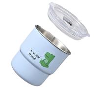 Cartoon 304 stainless steel coffee mug features beautiful animal panda designs for kids and students