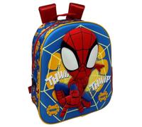 CARTOON 3D Children's Nursery Backpack 31 cm with Side Pocket for Children's School, Spidey, 31 cm, Casual
