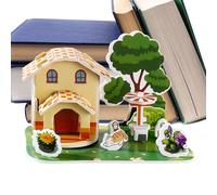 Cartoon 3D Puzzle,Building Mockup for Boys And Girls | Creative Educational Project for Home, School And Daycare