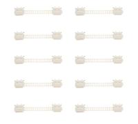 Cartoon Adjustable Child Safety Cupboard Strap Locks Baby Safety Strap Lock for Cabinets/Drawers/Toilet/Fridge Baby Proofing Cabinets with No Trapped Fingers Easy to Install-Green(10Pcs)