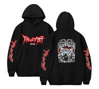 Cartoon Aggretsuko Hoodie Long Sleeve Womens Sweatshirt Mens Pullover Unisex Adult Childrens Clothing XS-4XL