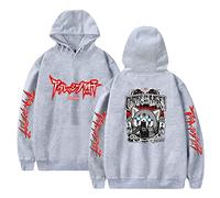 Cartoon Aggretsuko Hoodie Long Sleeve Womens Sweatshirt Mens Pullover Unisex Adult Childrens Clothing XS-4XL