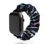 Cartoon Airplane Watch Band Compatible with Apple Watch Elastic Scrunchie Watch Strap Replacement Wristband