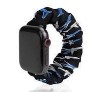 Cartoon Airplane Watch Band Compatible with Apple Watch Elastic Scrunchie Watch Strap Replacement Wristband