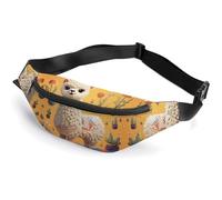 Cartoon Alpaca Cute Animal Fanny Pack Fanny Packs for Women Men Waist Bag Mens Fanny Pack Womens Fanny Pack Fanny Pack Men Running Fanny Pack Small Fanny Packs for Women, style, 36*15cm