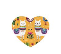 Cartoon Alpaca Cute Animal Printing Fashion Car Air Freshener Cards 10 Pcs Car Scented Hanging Sheets