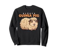 Cartoon Alpaca Guinea Pig Animal Lover Cute Guinea Pigs Sweatshirt