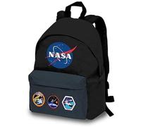 CARTOON American Model NASA Backpack Aerospace Agency Bag Backpack Leisure School Gym 29 x 18 x 40 cm Black, grey, 27 x 38 x 13 cm