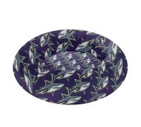 Cartoon Angry Sharks Pet Dog Beds Warm & Cozy fluffier Calming Bed for Medium Size Pets Supplies