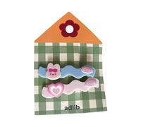 Cartoon Animal 2000s Side Clips Hair Clip Elaborate Lovely Bear Subculture Bear Cats Rickrack