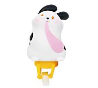 Cartoon Animal Bike Grodbar Ornament - Assylicone Silicone Fun Absing Accessory, Builit Durabile Impharge | Scooter Motorcycle Helmet Decoration for Adults Riding Bike