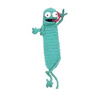 Cartoon Animal Bookmarks for Christmas Stocking Gift, Frog | Cute Knotting Crochet Bookmarks for Birthday Gift Reader Book Lovers Reading Present