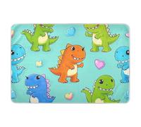 Cartoon Animal Dinosaur Colorful Diaper Mats Highly Absorbent Potty Training Cover Portable Travel Mattress for Infant Toddler, 52" L x 34" W absorbentes para